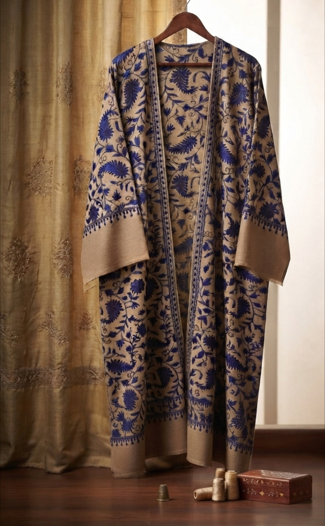 Embroidered coats: Pashmina