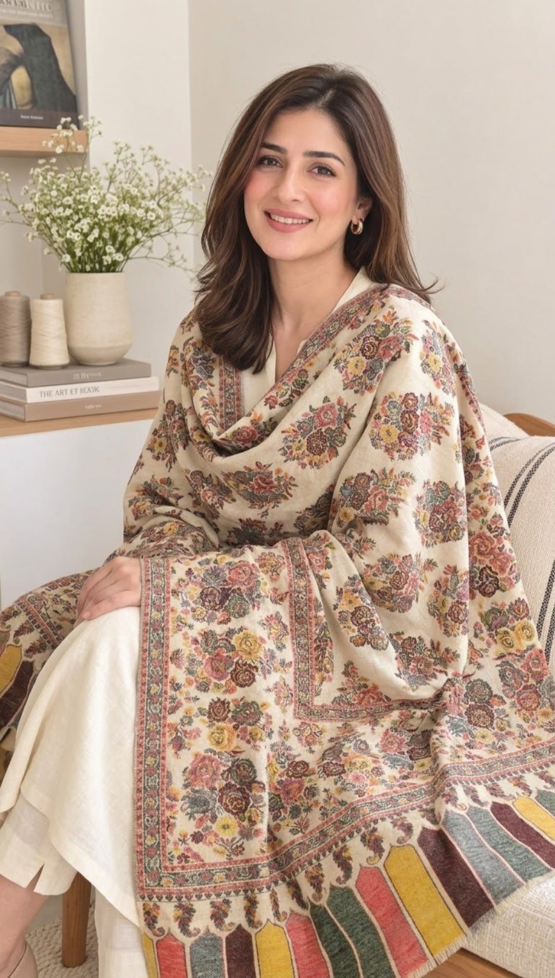 Kaani shawl: woollen pashmina