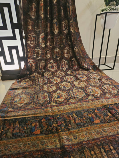 Moonlight silky kaani shawl