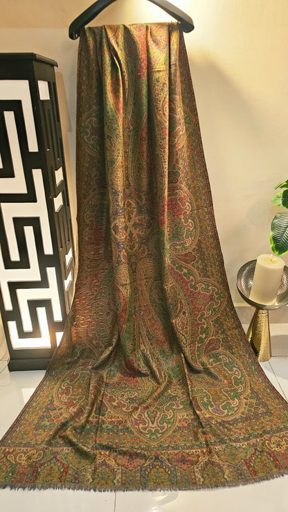 Persian reversible kaani: Pashmina