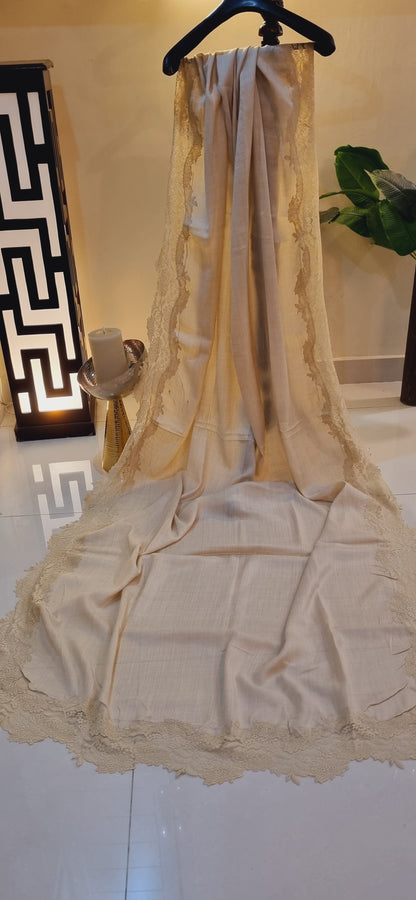 Pashmina chantilly shawl