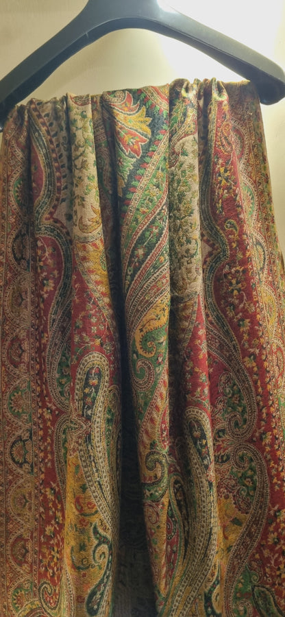 Persian reversible kaani shawl
