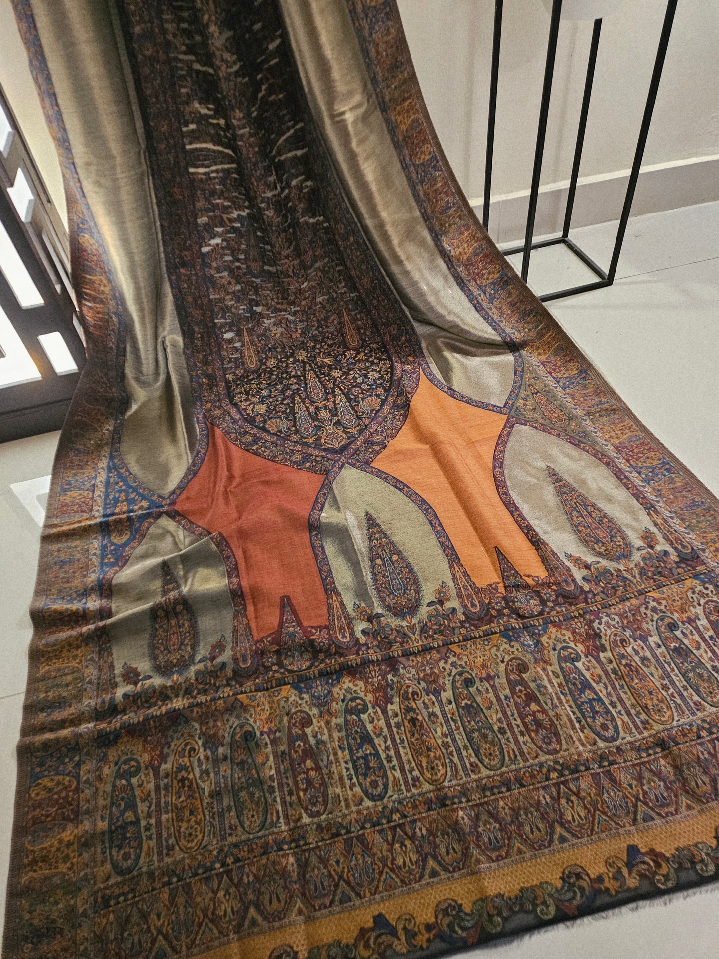 Moonlight silky kaani shawl