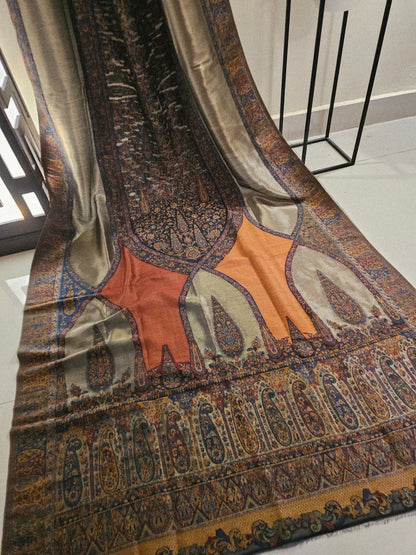 Moonlight silky kaani shawl