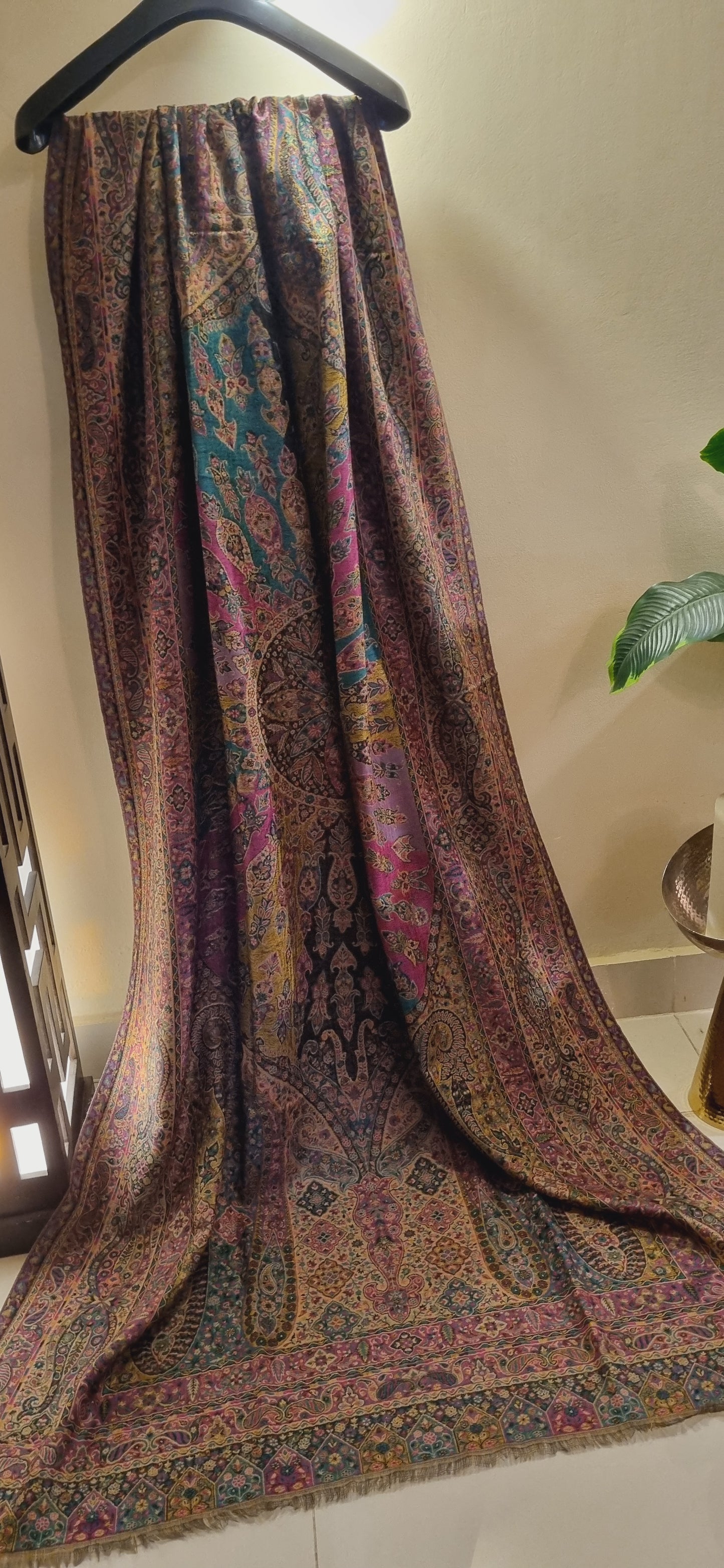 Persian kaani reversible shawl
