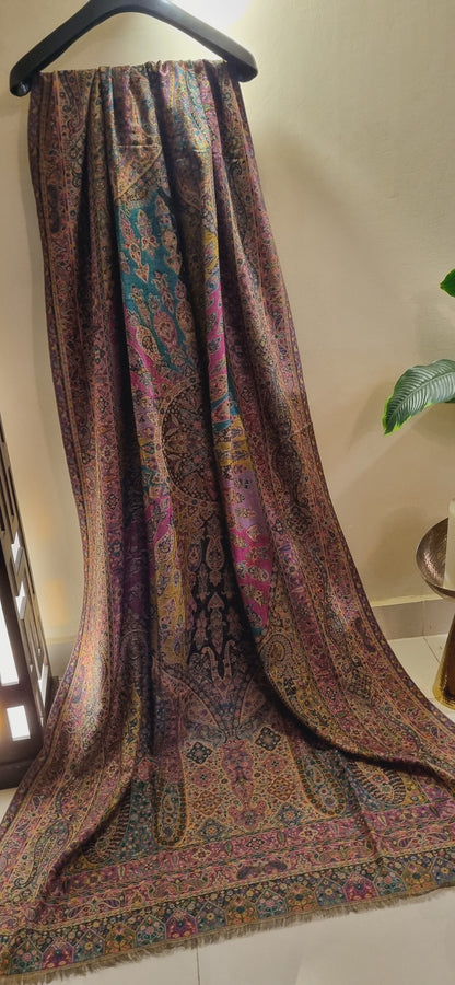 Persian kaani reversible shawl