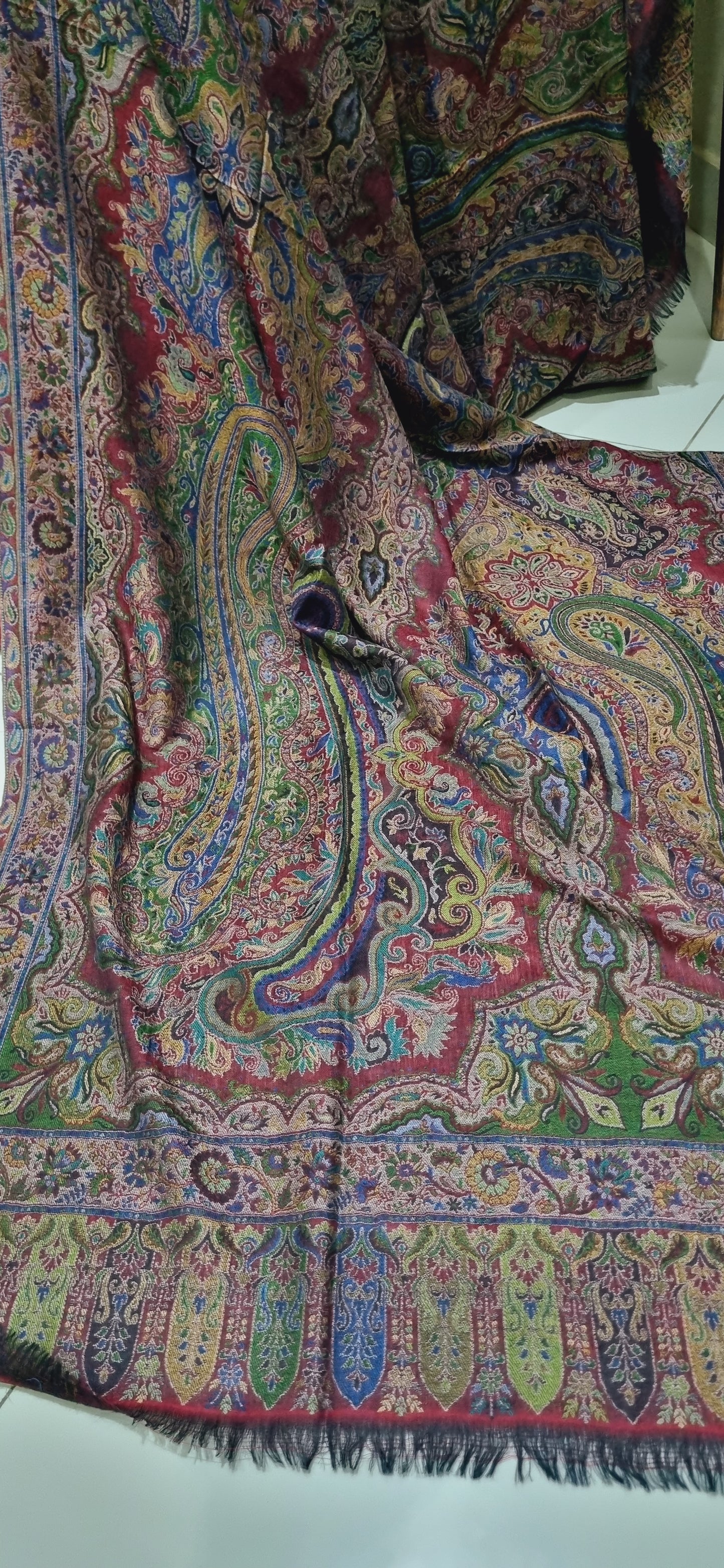 Persian kaani pashmina shawl