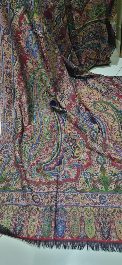 Persian kaani pashmina shawl