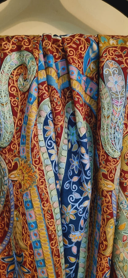 Reelkar embroidered pashmina