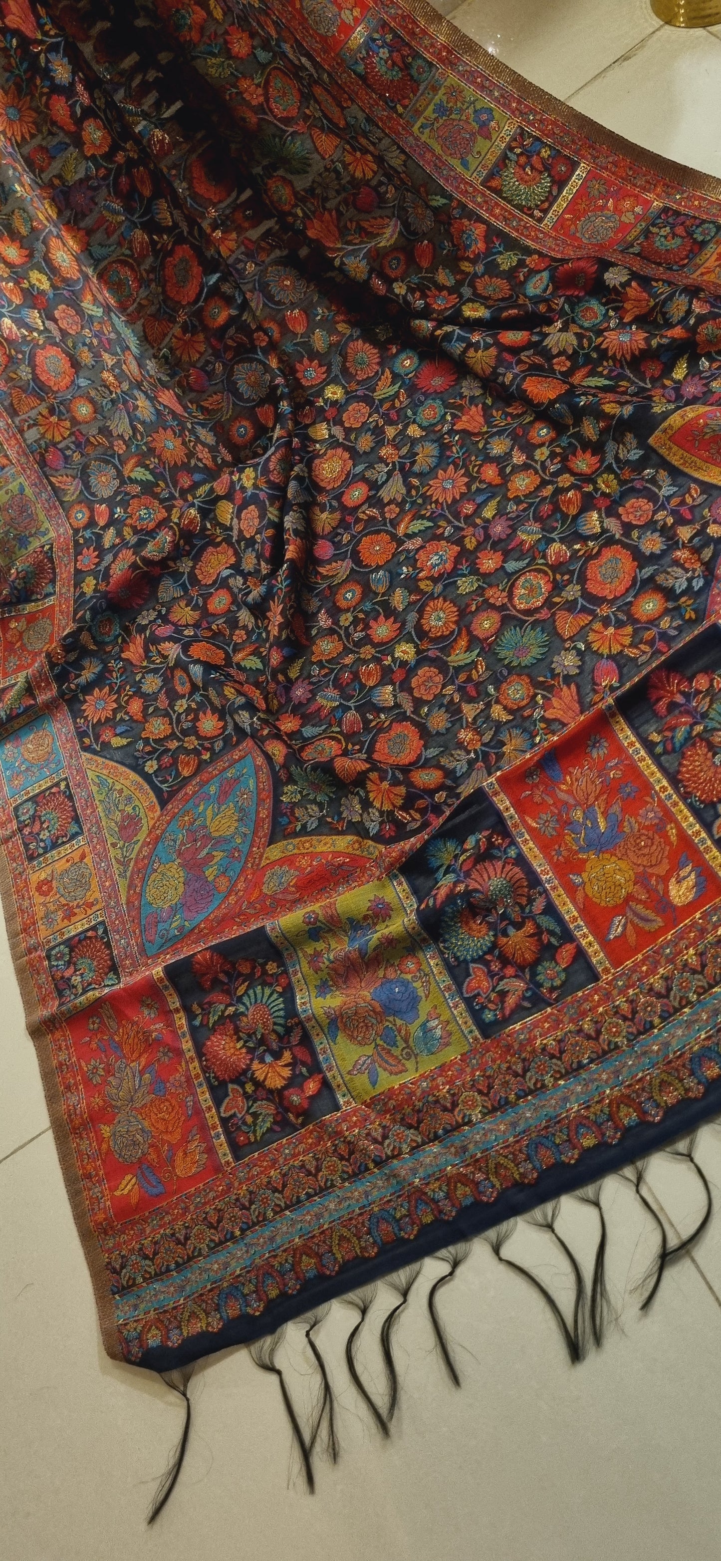 Eid edition: Silk kaani shawl