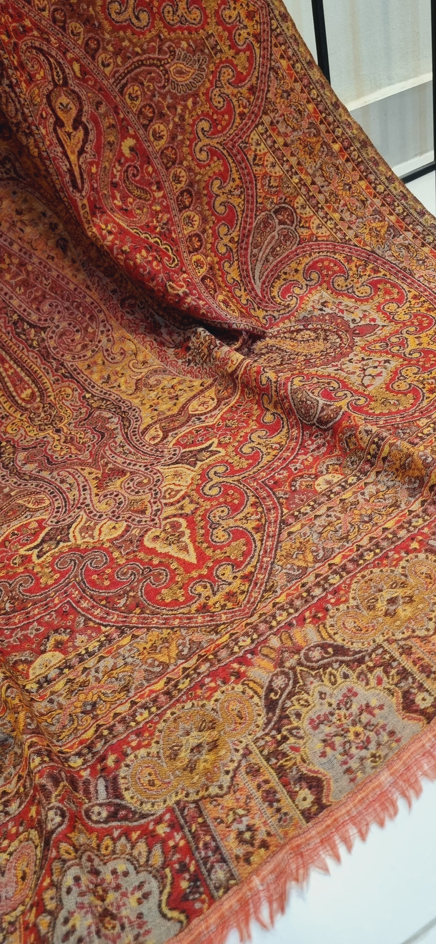 Reversible persian kaani shawl code 2001