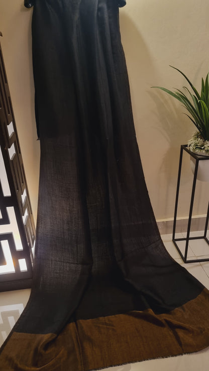 Reversible Moonlight shawl