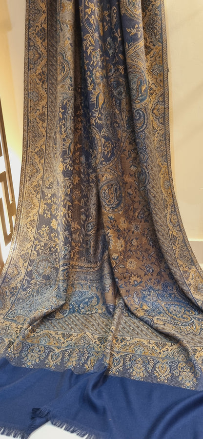 Woolen pashmina kaani shawl
