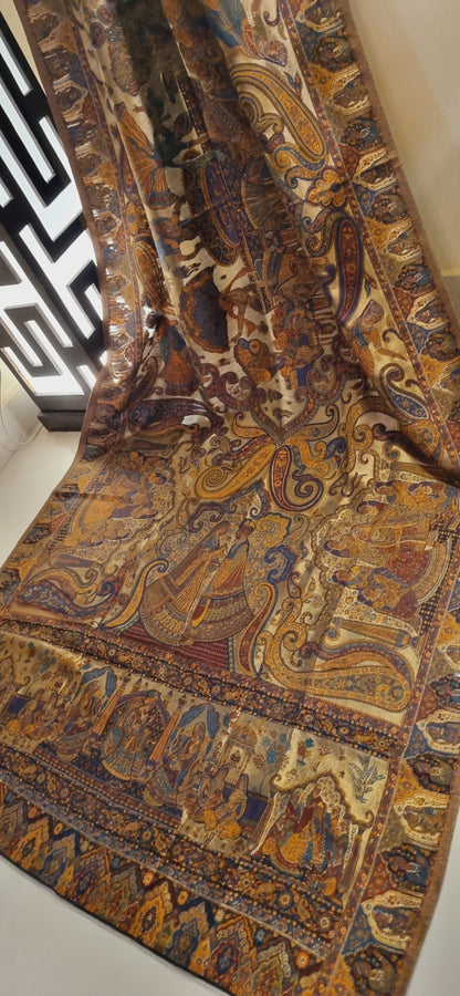 Moonlight silky pashmina shawl