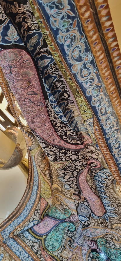 Silk Reelkar shawl