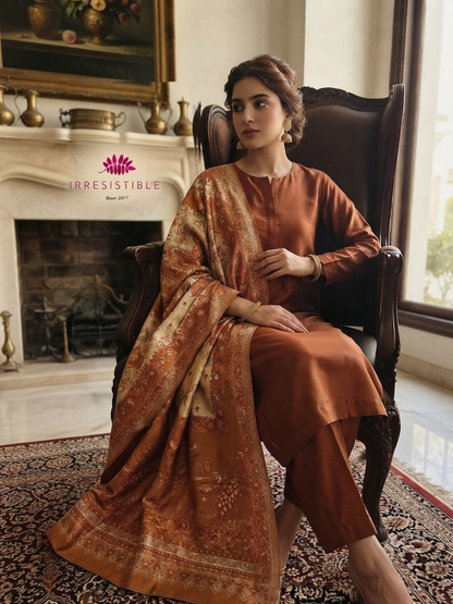 Moonlight silk kaani shawl