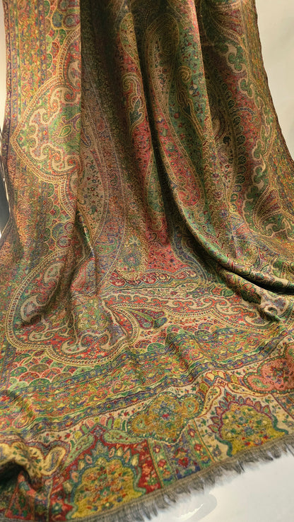 Reversible Persian kaani: Pashmina