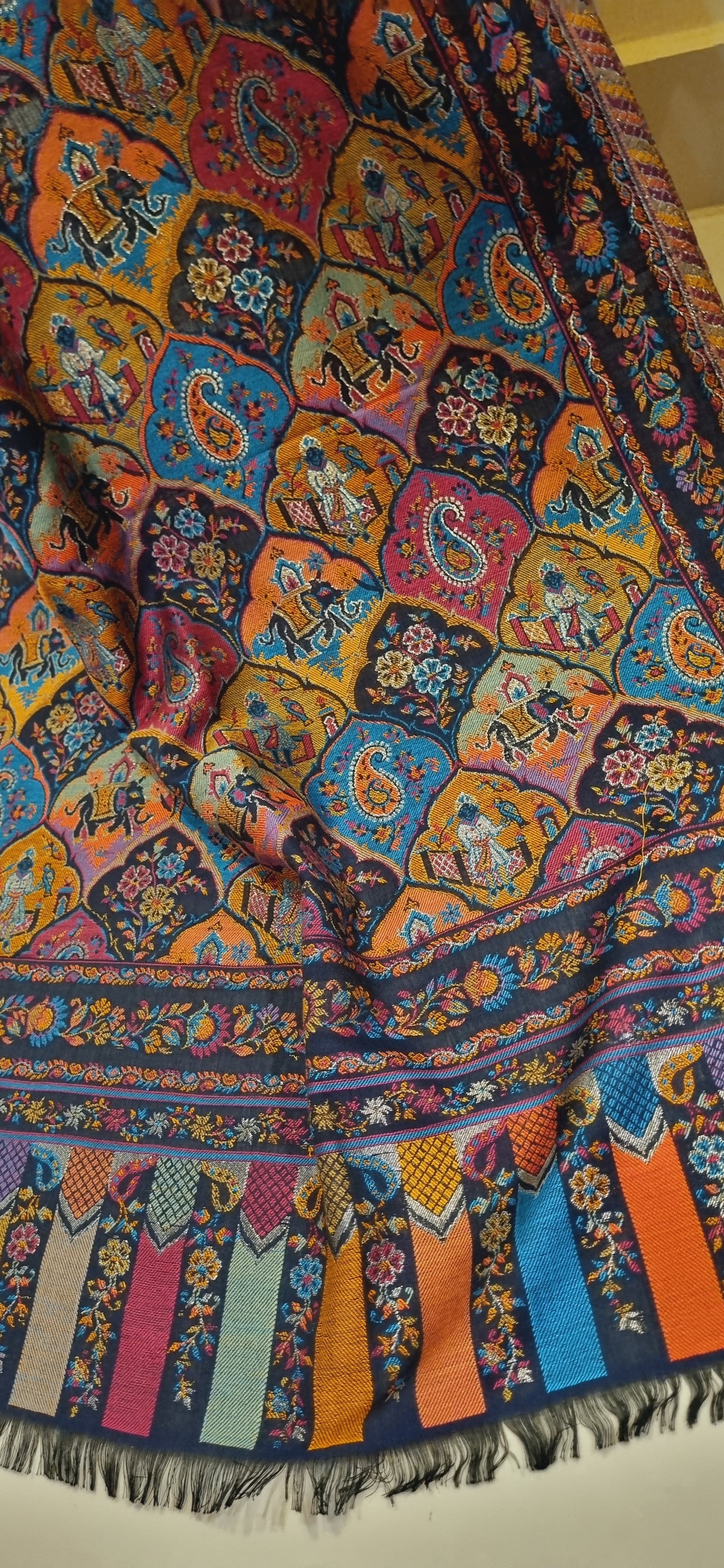 Tabrizi kaani pashmina shawl