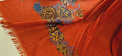 Woolen pashmina kaani shawl