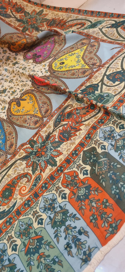 Printed pashmina