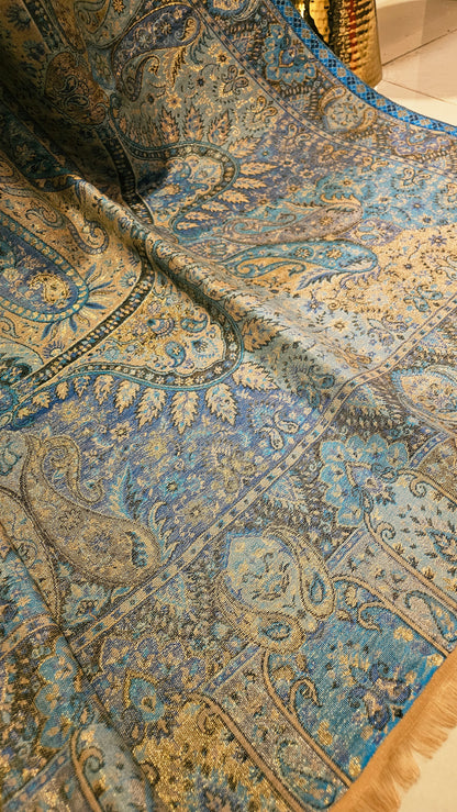 Gandhara kaani reversible: shawl