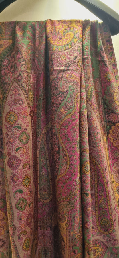 Persian kaan reversible pashmina shawl