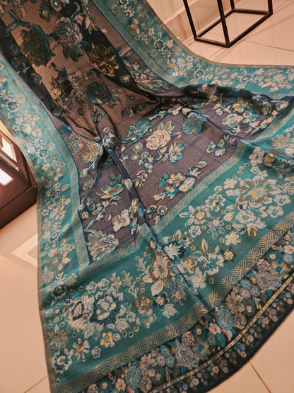 Silk kaani shawl
