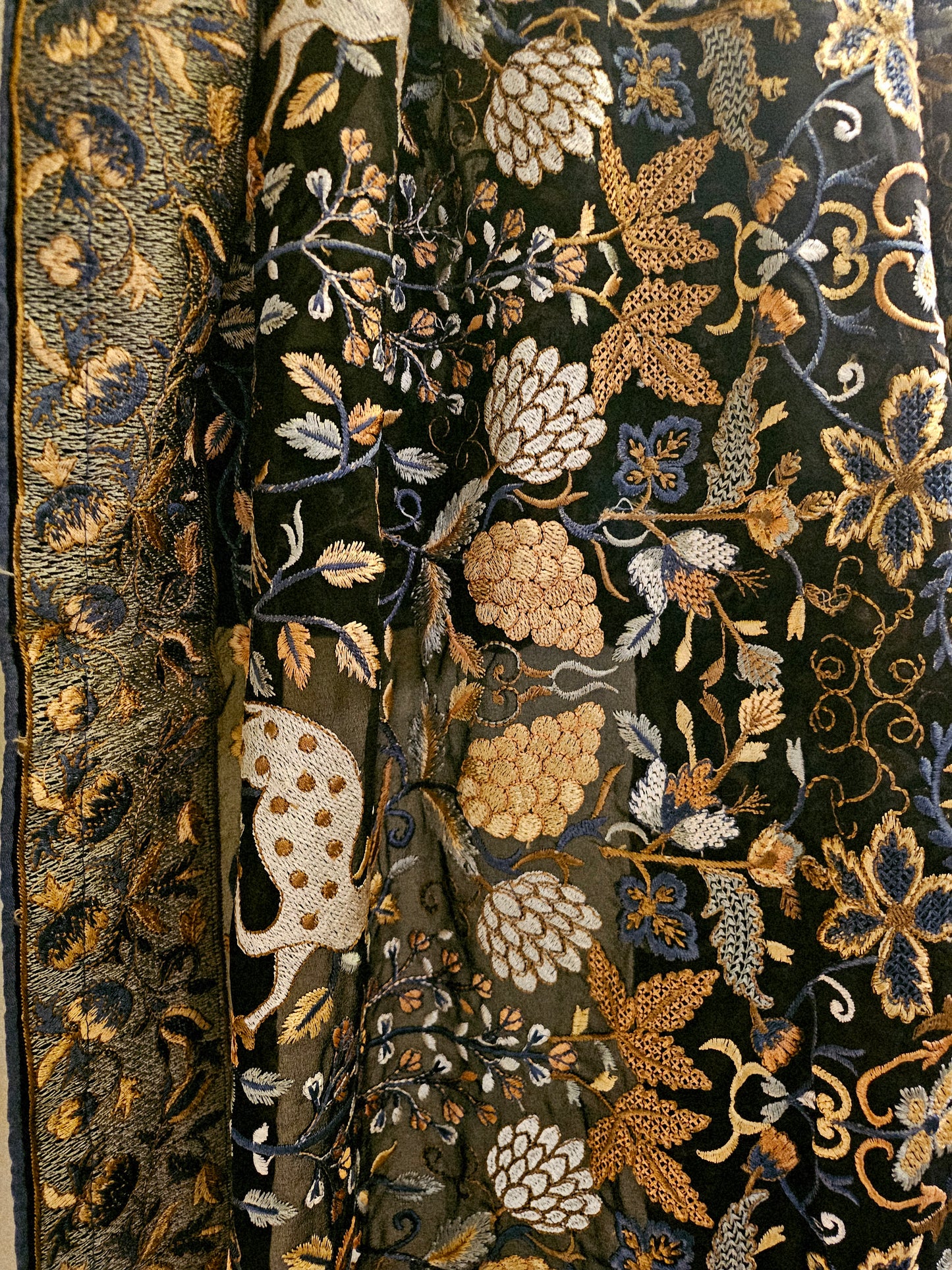 Georgete embroidered dupata