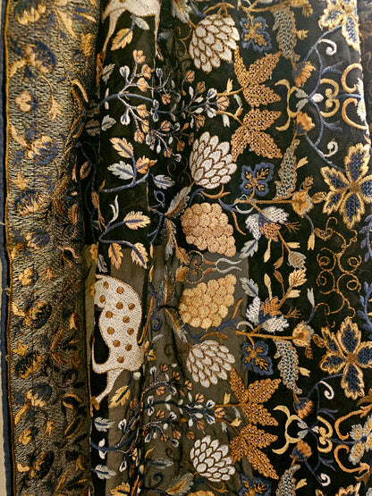 Georgete embroidered dupata