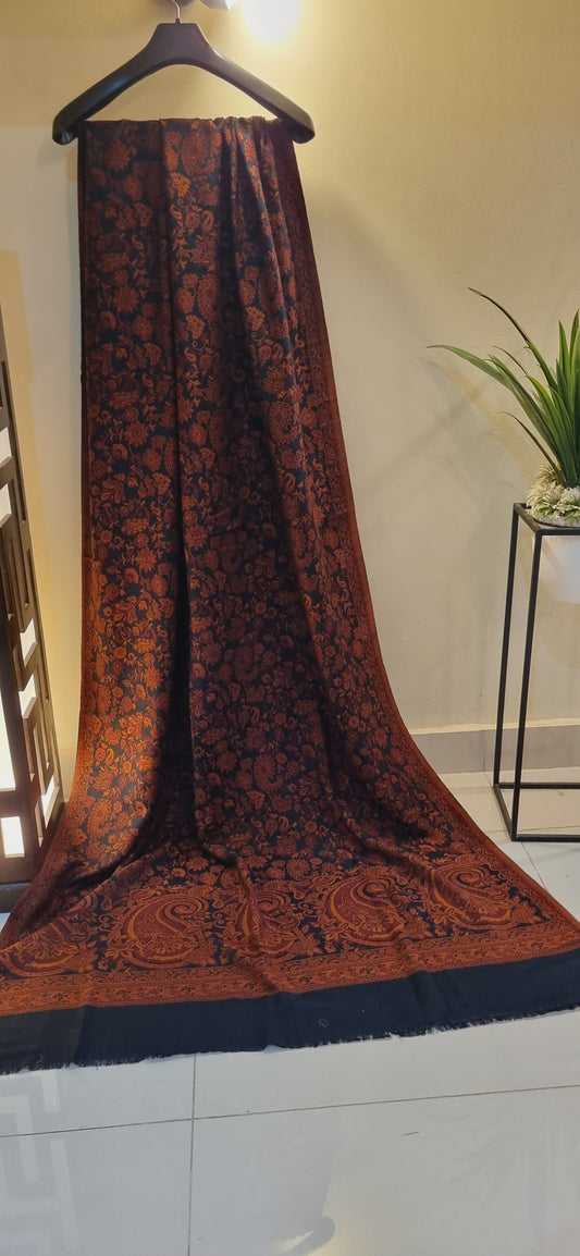 Woolen pashmina kaani shawl