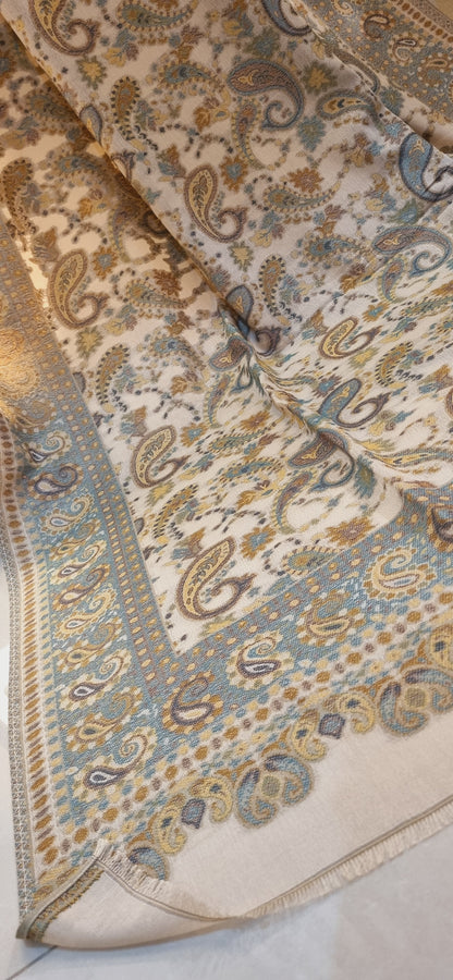 Woolen pashmina kaani shawl