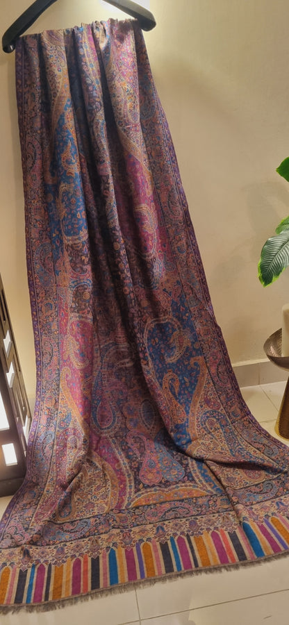 Persian pashmina kaani shawl