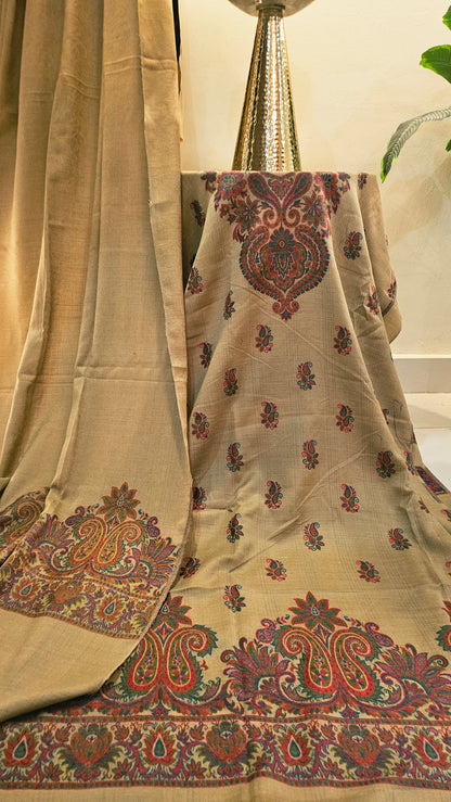 Kaani suit: Pashmina