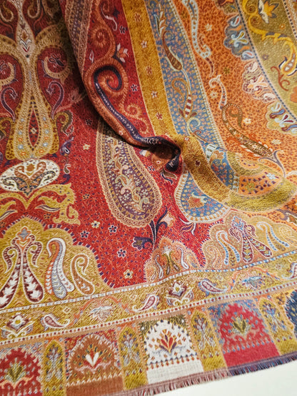 Antique weaved pashmina shawl