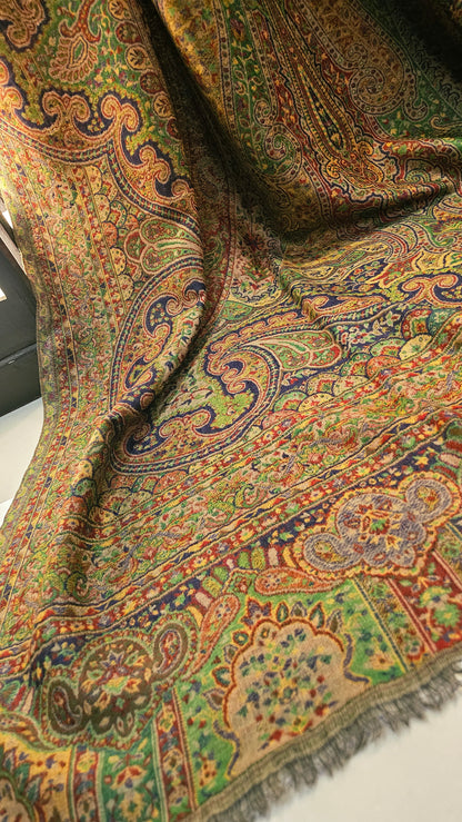 Persian reversible kaani: Pashmina