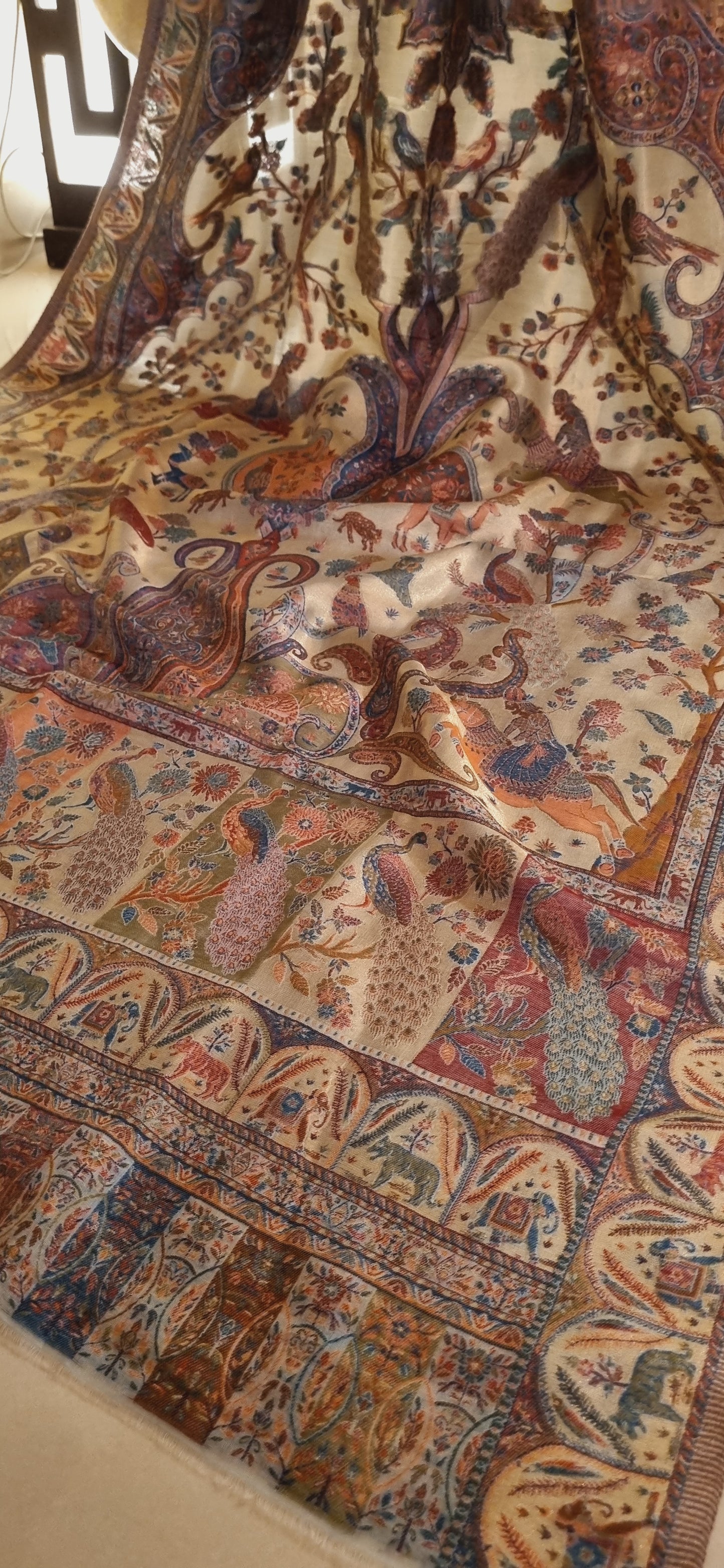 Moonlight silky pashmina shawl