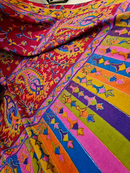 Kalamkar pashmina shawl