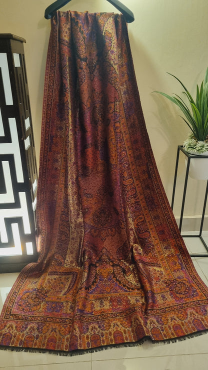 Double sided moonlight kaani shawl pashmina
