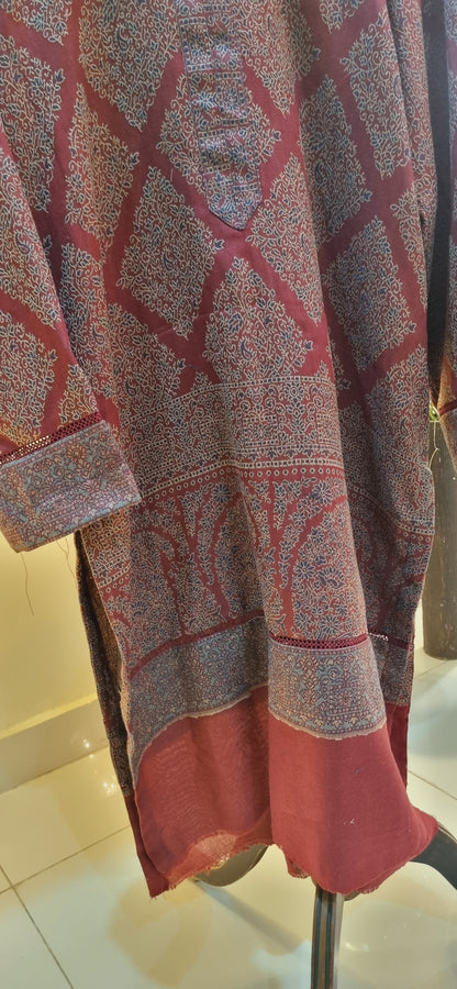 Pashmina kaani kurta