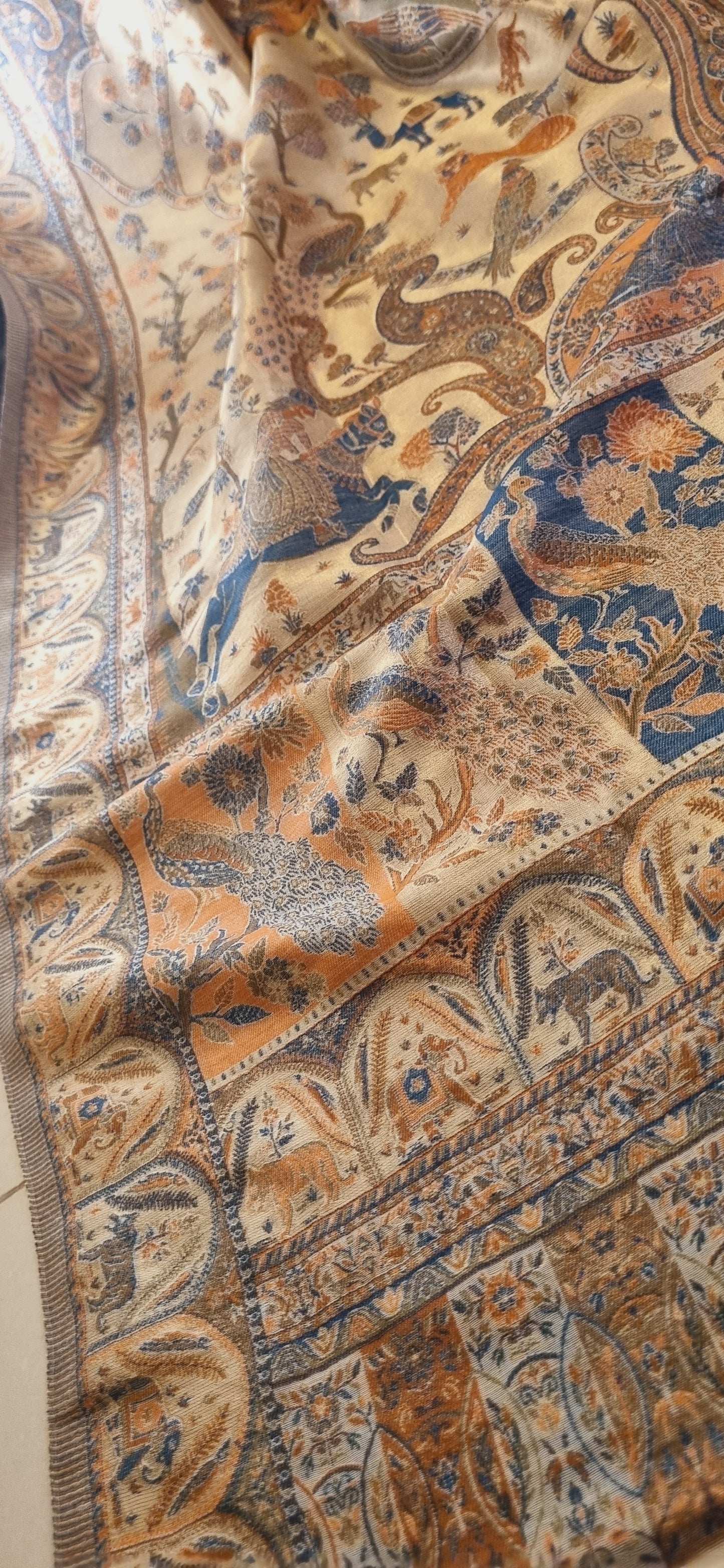 Moonlight silky pashmina shawl