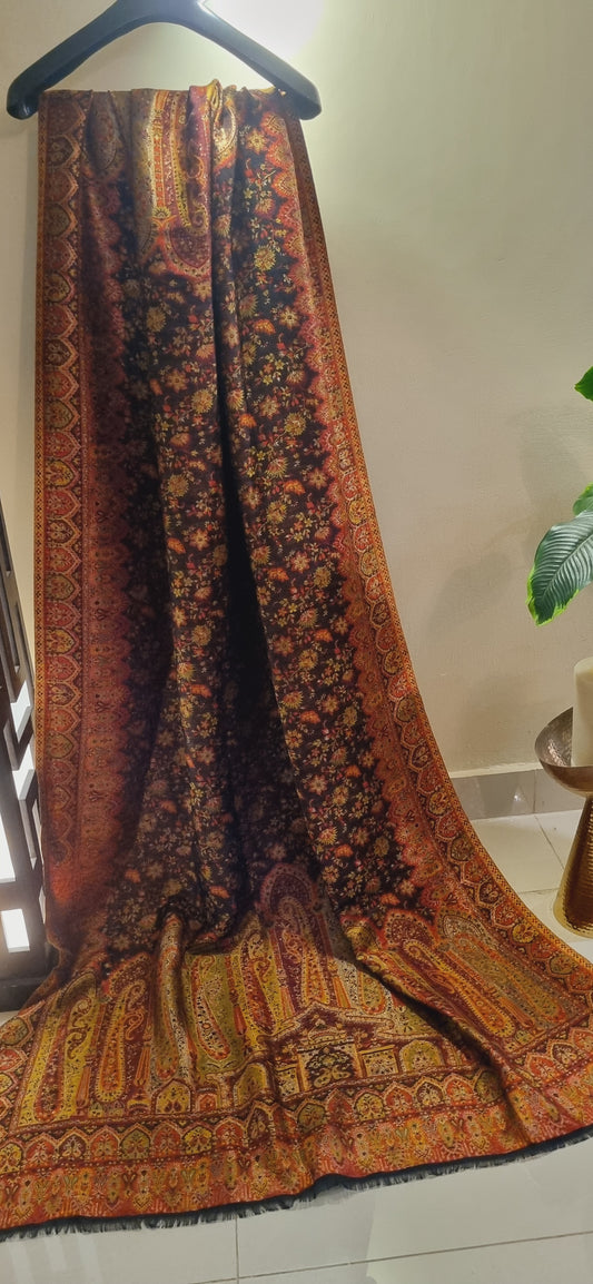 Moonlight gandhara reversible kaani shawl