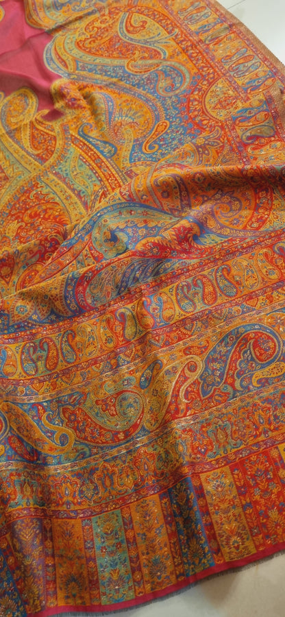 Silk kaani shawl