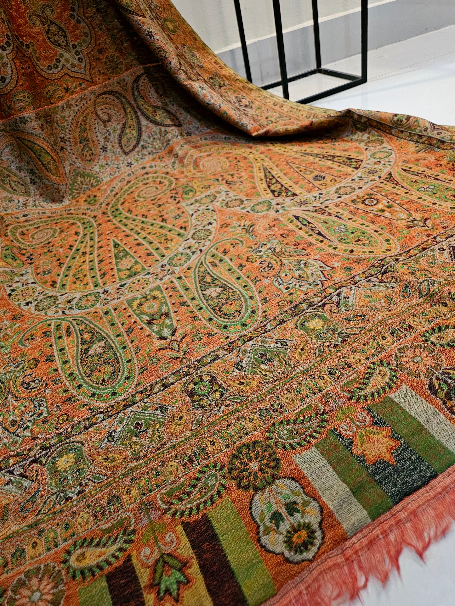 Tabraiz persian kaani pashmina shawl