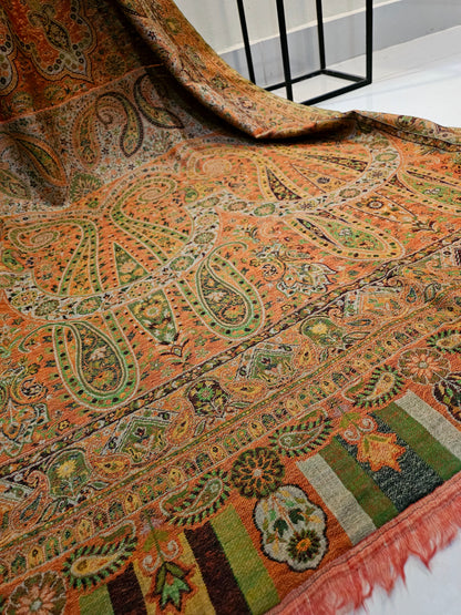 Tabraiz persian kaani pashmina shawl