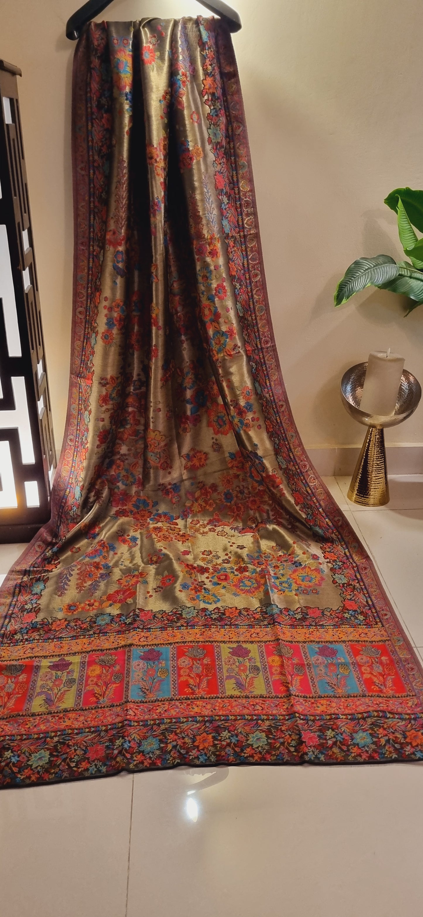 Silky moonlight pashmina