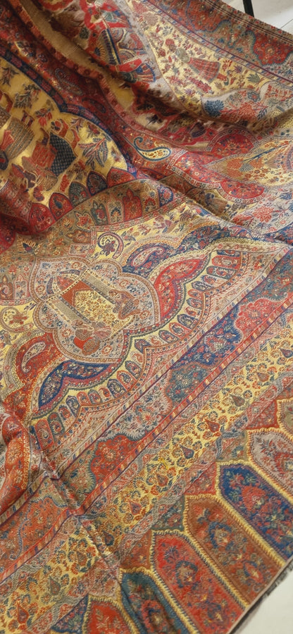 Moonlight kaani darbari pashmina