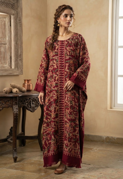 Embroidered kaftan: Pashmina