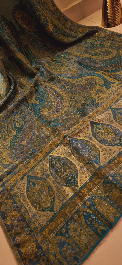 Silk kaani shawl