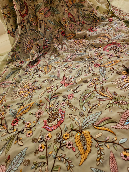 Sabyasachi inspired georgete suit