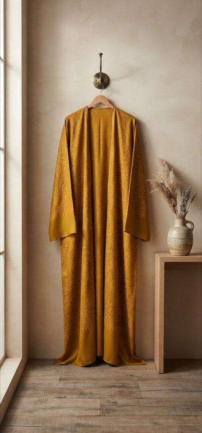 Embroidered coat: Pashmina